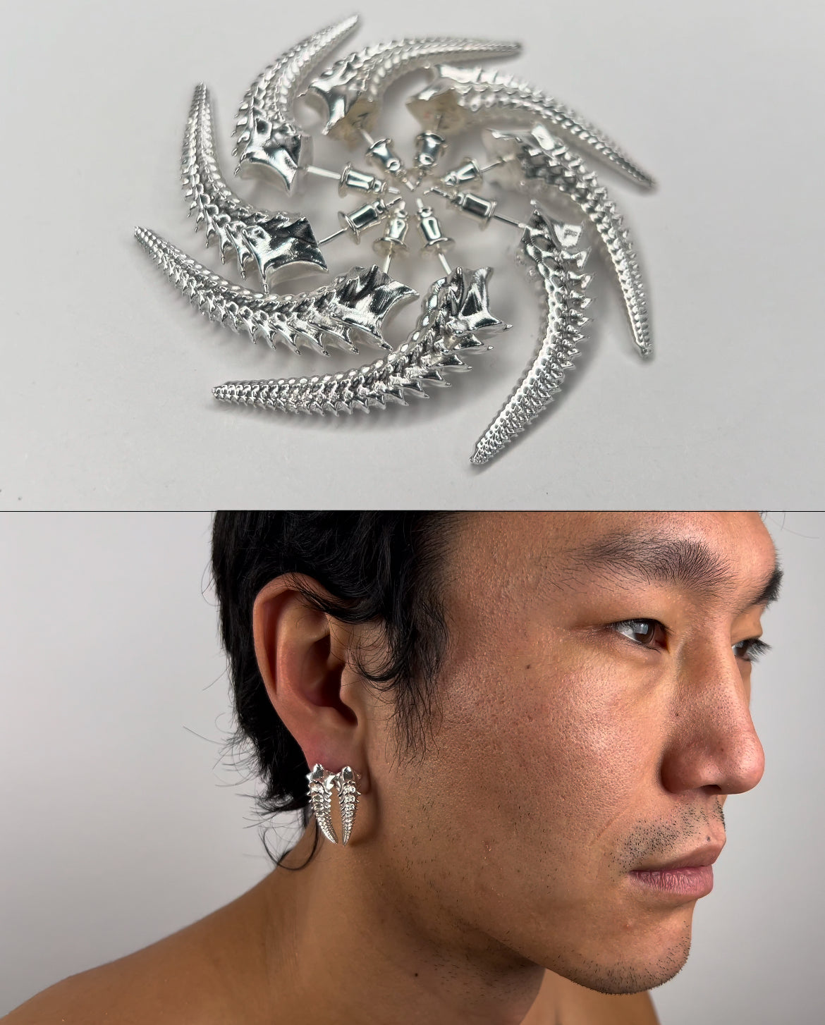 01-PIECE SERIES STUDS (935 Silver)