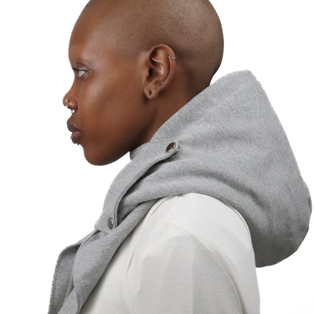 JERSEY HOODED SCARF