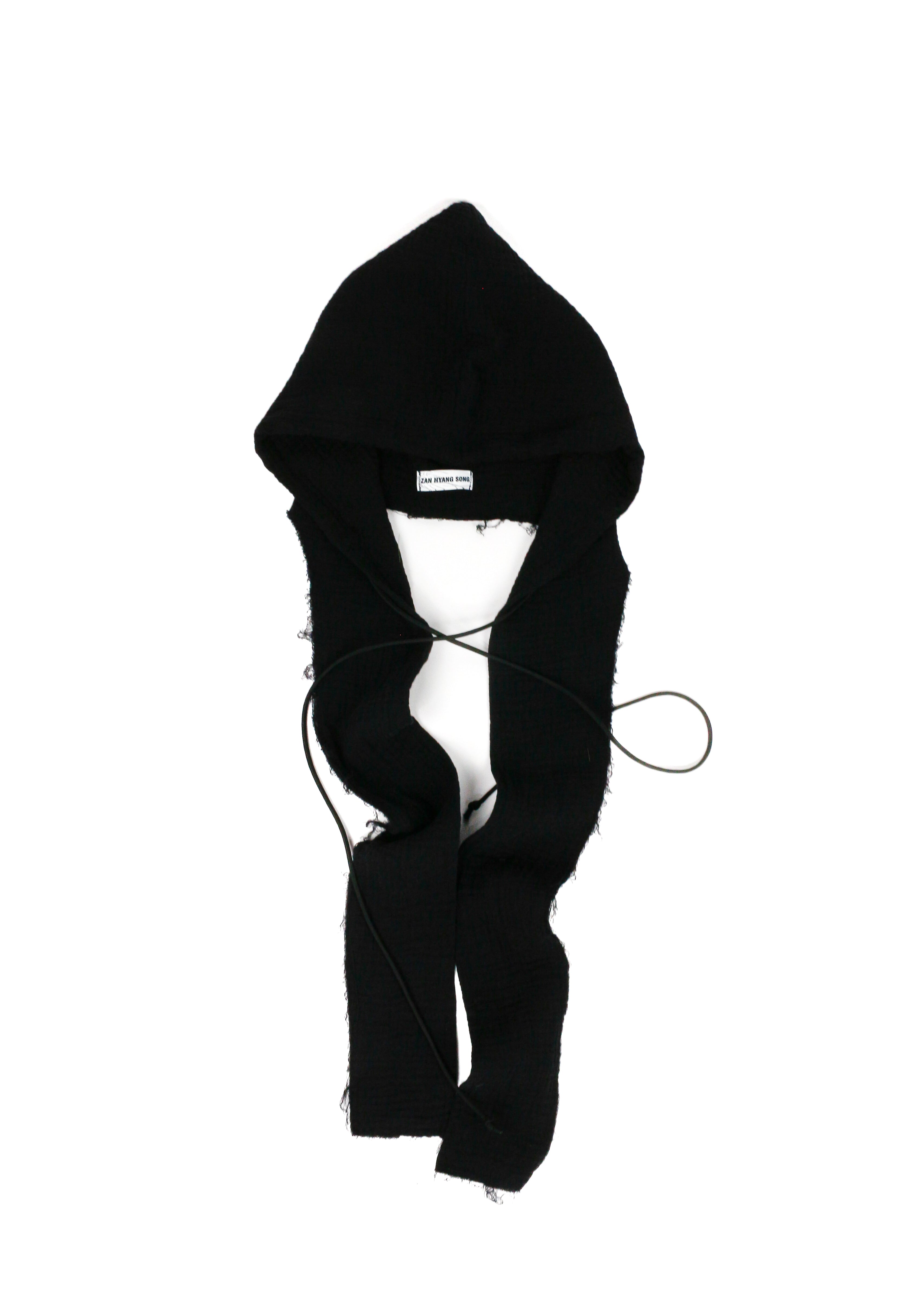 MUSLIN HOODED SCARF