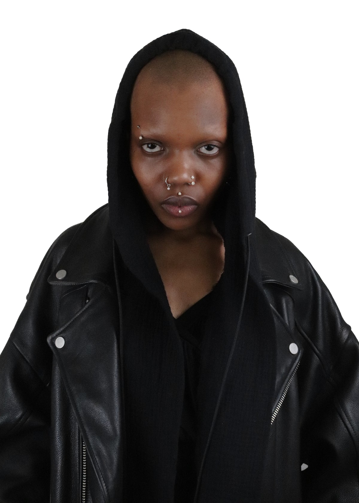 MUSLIN HOODED SCARF